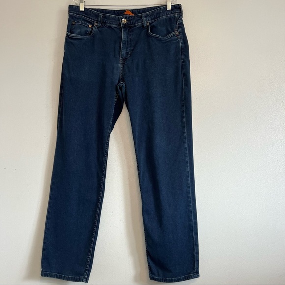 Tommy Bahama Men's Straight Leg Jeans Sz 36x32 Stretch Med Wash Casual - Picture 1 of 16
